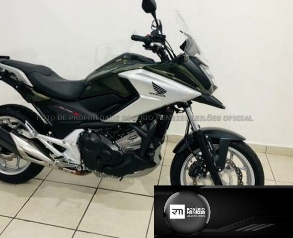 Lote 012 - HONDA NC 750 X ABS VERDE LINDA 2018