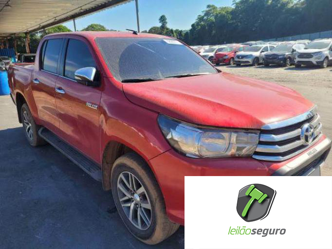 LOTE 021 - TOYOTA HILUX CD 2017