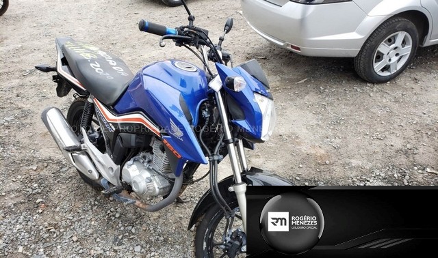 Lote 010 - HONDA CG 160 TITAN CBS FLEXONE 2019